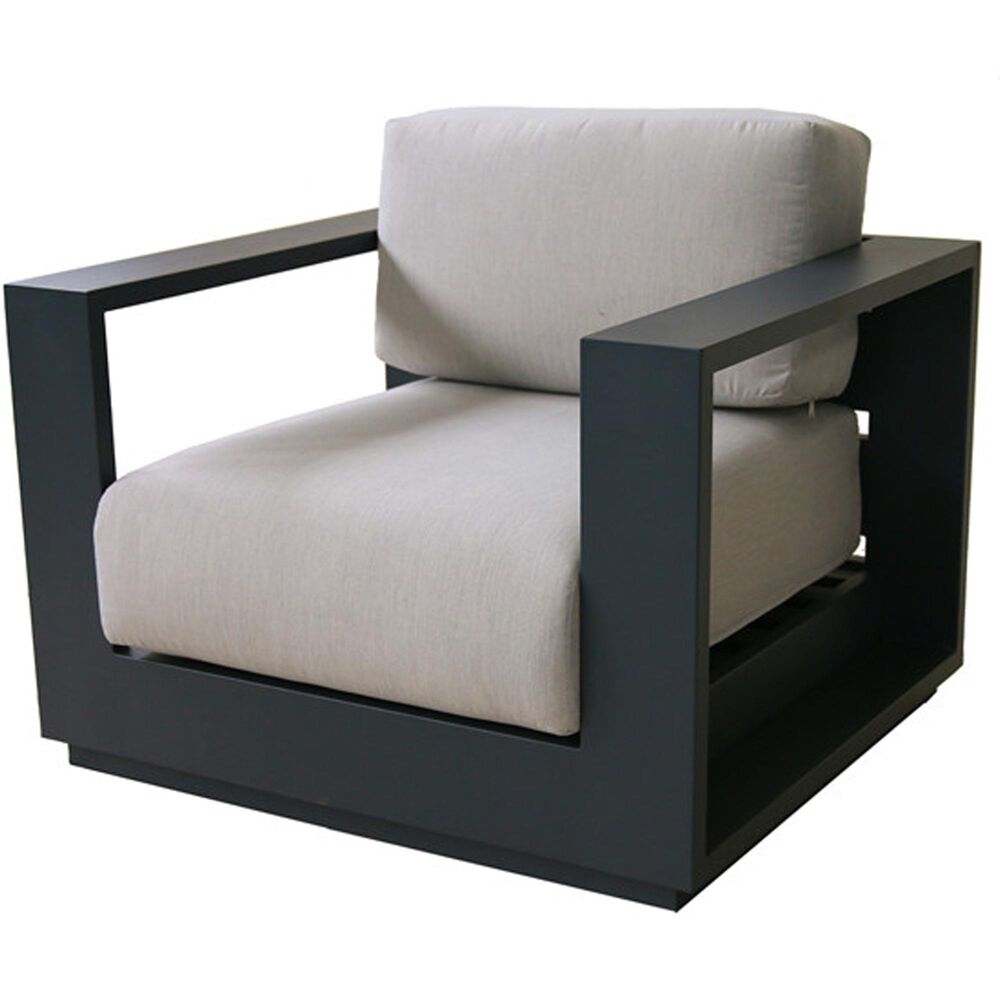Gathercraft Milan 5-Piece Sofa Set in Dark Gray, , large