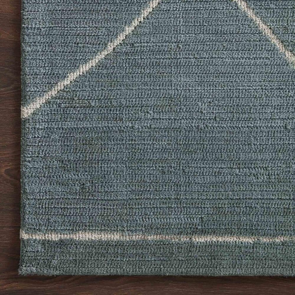 Magnolia Home Logan 5&#39; x 7&#39;6&quot; Slate and White Area Rug, , large