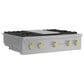 Monogram 36" Professional Gas Rangetop with 4 Burners and Griddle in Stainless Steel, , large