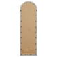 Maple and Jade Arch Wall Mirror in Brown, , large