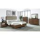 Pacific Landing Maderia Queen Side Rails and Slats in Walnut, , large