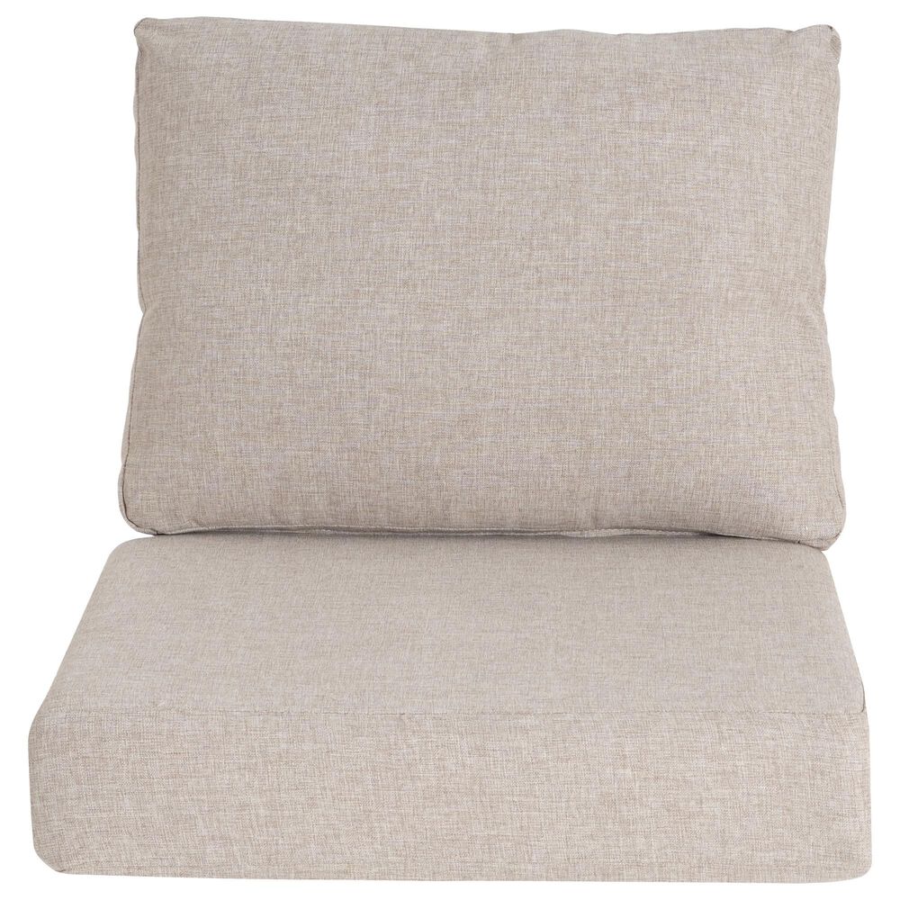 Hearth and Haven Noah2-Piece Outdoor Club Chair Cushion Set in Beige, , large