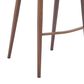 Zuo Modern Poise Barstool Azure Gray & Walnut, , large