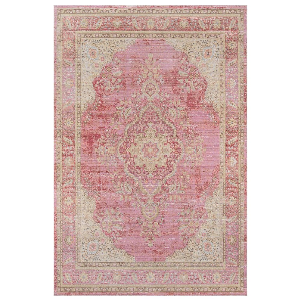 Momeni Isabella ISA-1 4" x 6" Pink Area Rug, , large