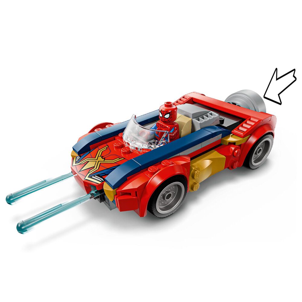 LEGO Marvel Spider-Man Car vs. Venomized Wolverine Building Set, , large