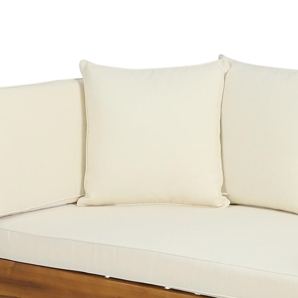 Hearth and Haven Serene Outdoor Full Expandable Sofa Daybed in Beige, , large