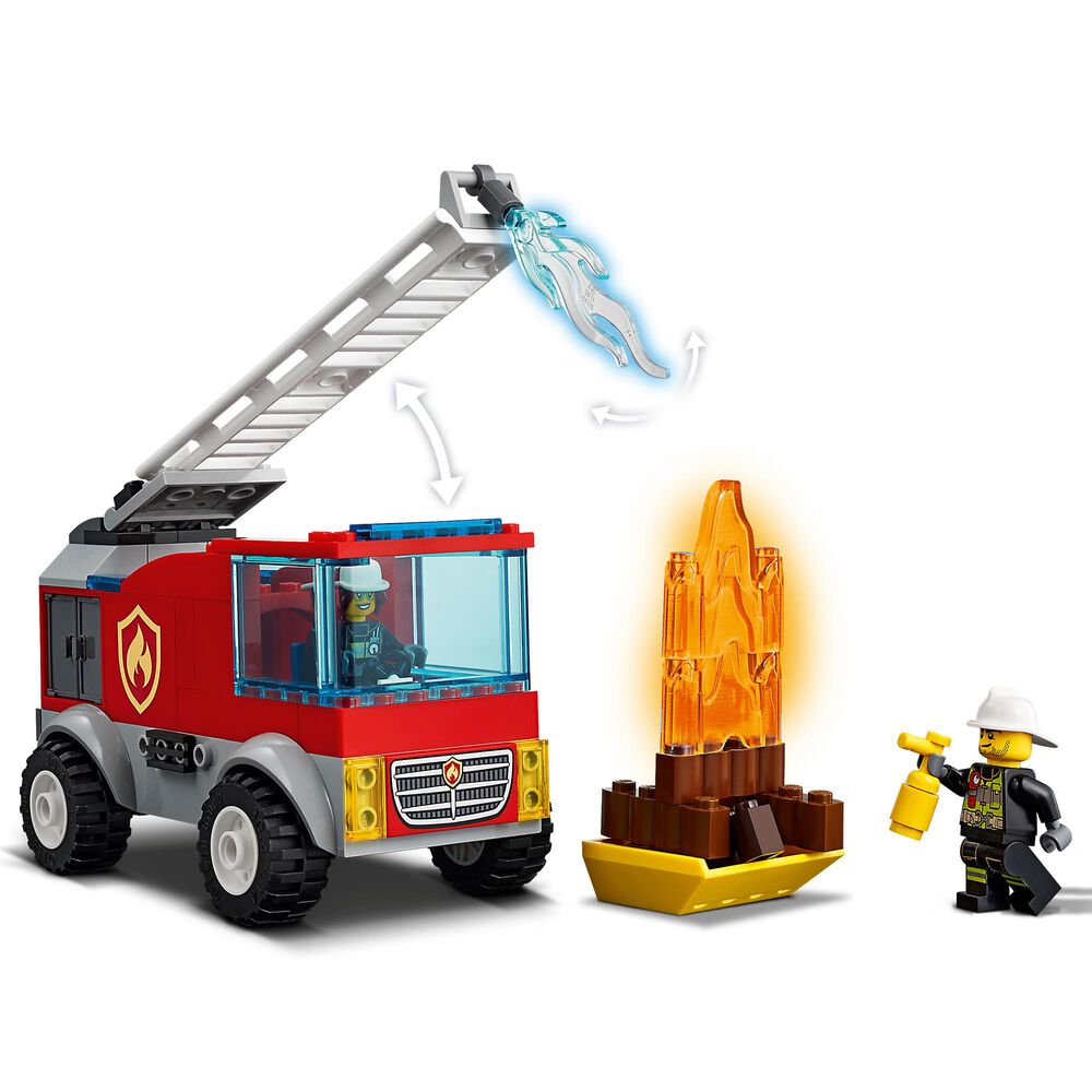 LEGO City Fire Ladder Truck Building Toy, , large