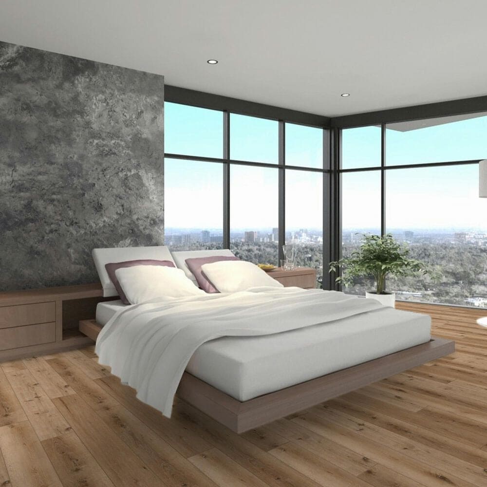 Republic Floor The Woodland Oak Post Oak 7&quot; x 60&quot; Luxury Vinyl Plank, , large