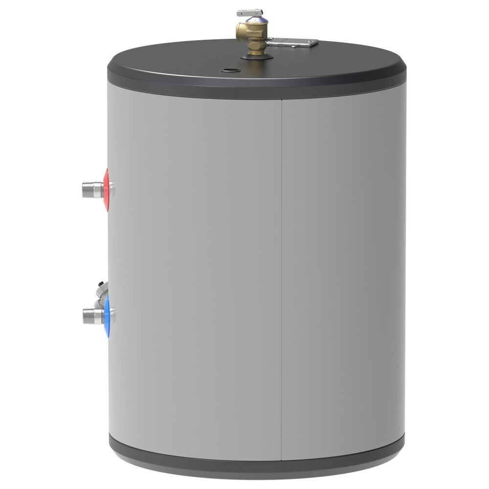 GE Appliances 18-Gallon Side Port Lowboy Electric Water Heater in Gray, , large