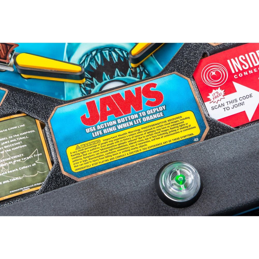 Stern Pinball Jaws Pro Edition Pinball Machine, , large