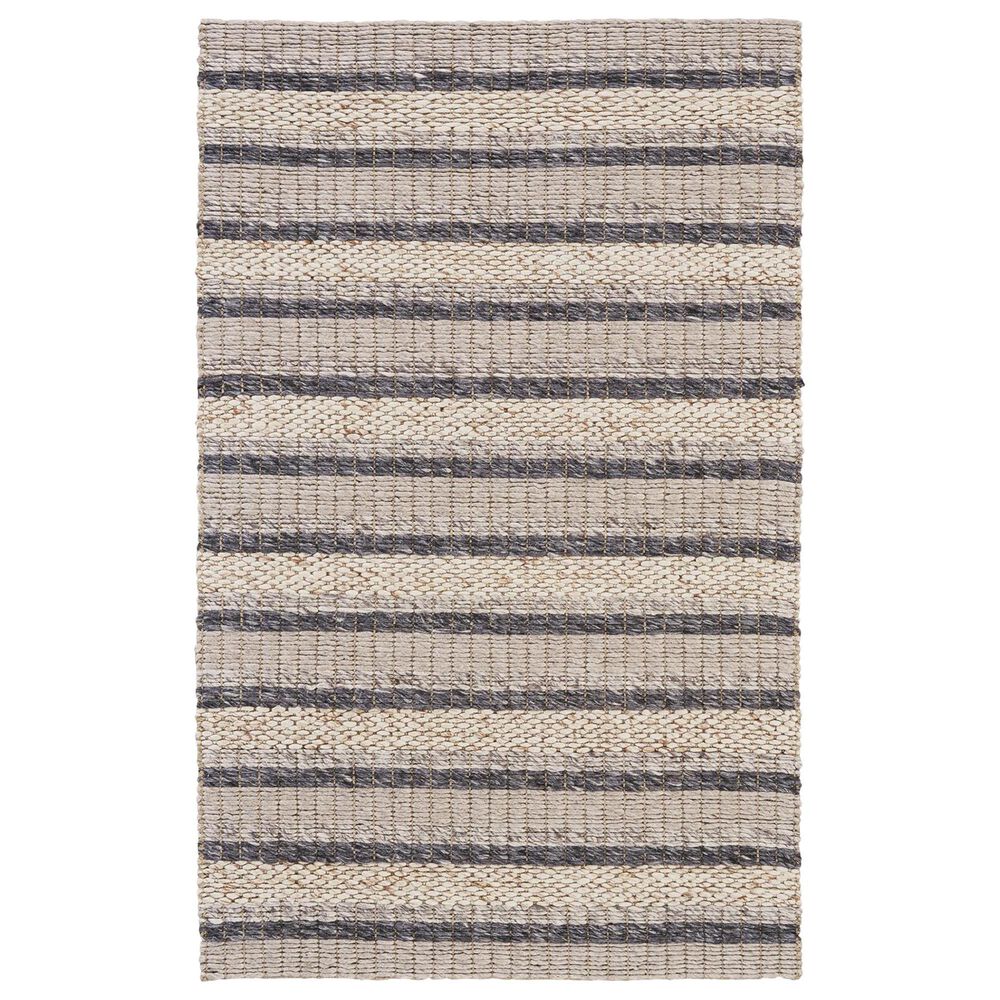 Feizy Berkeley 3"6" x 5"6" Natural and Multicolor Area Rug, , large