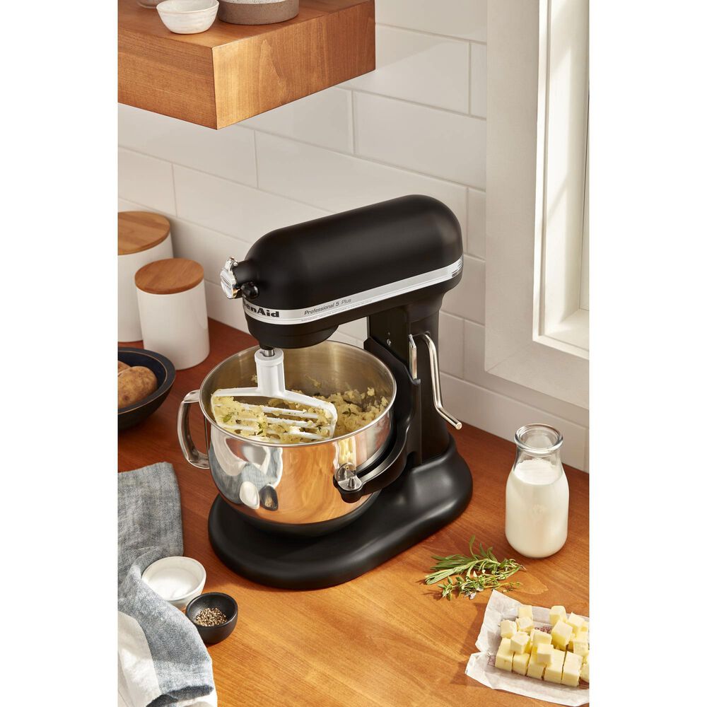 KitchenAid Pastry Beater for Bowl Lift Stand Mixers in White, , large
