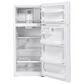 GE Appliances 18 Cu. Ft. 28" Top Freezer Refrigerator in White, , large