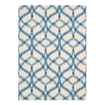 Nourison Waverly Sun N" Shade SND05 5"3" x 7"5" Aegean Area Rug, , large