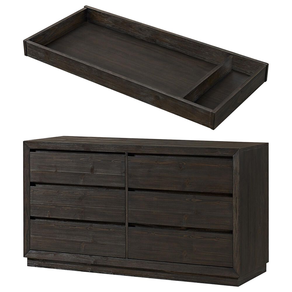 Eastern Shore Dresser And Changer Top in cocoa, , large