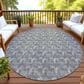 Dalyn Rug Company Soft Essentials Pewter 8" Round Area Rug, , large