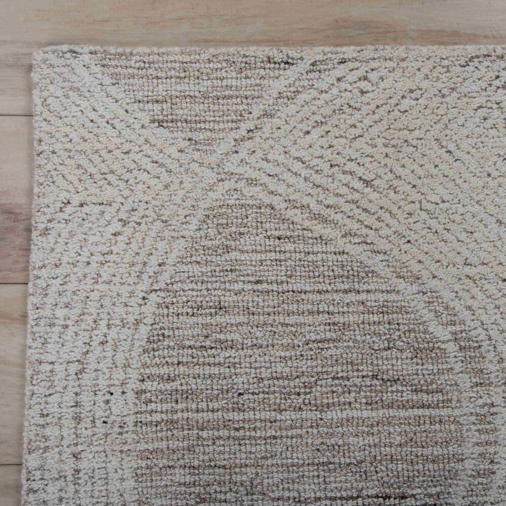 RIZZY Willow Abstract Brown, Ivory and Beige 8'9" x 11'9" Area Rug, , large