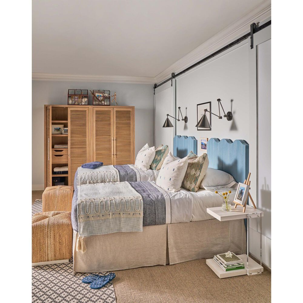Furniture Worldwide Weekender Coastal Living Home Utility Cabinet in Sane Dune, , large