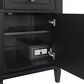 James Martin Vanities Lorelai 60" Double Vanity in Black Onyx with 3 cm Carrara White Marble Top, , large