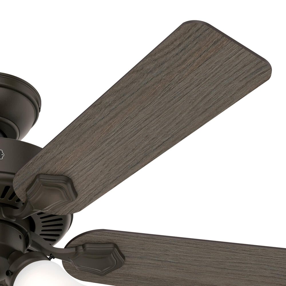 Hunter Swanson 44&quot; Ceiling Fan with LED Lights in New Bronze, , large