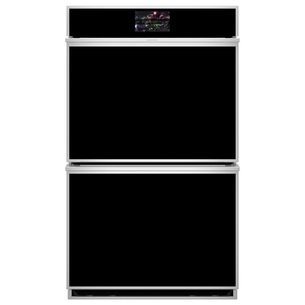 Monogram 30" Smart Electric Convection Double Wall Oven Minimalist Collection - Stainless Steel, , large