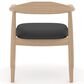 CANADEL Downtown 7-Piece Oval Dining Set in Shell and Caramel Washed, , large