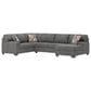 ASHLEY Seyler Lane 3-Piece Right Facing Sectional with Left-Arm Chaise in Greystone, , large