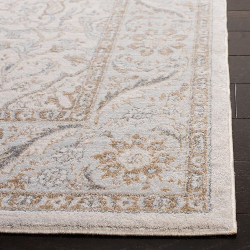 Safavieh Isabella Traditional 6&#39;7&quot; Square Cream and Beige Area Rug, , large