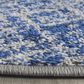 Safavieh Adirondack ADR116D 6" Round Blue and Silver Area Rug, , large