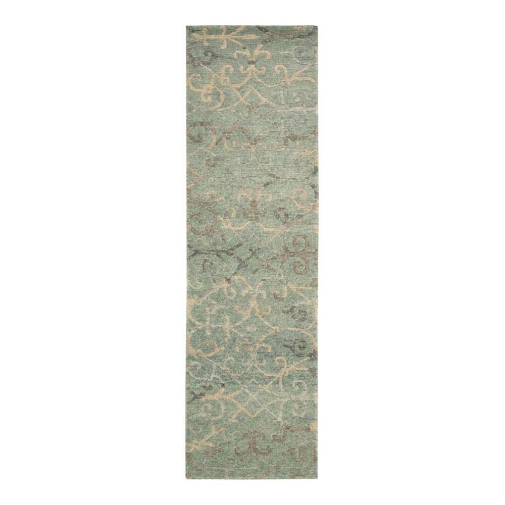 Nourison Tahoe Modern MTA05 2'3" x 8' Seaglass Runner, , large