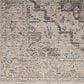 Nourison Lynx LNX04 12" x 15"9" Ivory and Taupe Area Rug, , large