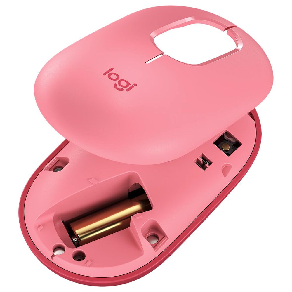 Logitech Pop Mouse with Emoji in Pink, , large