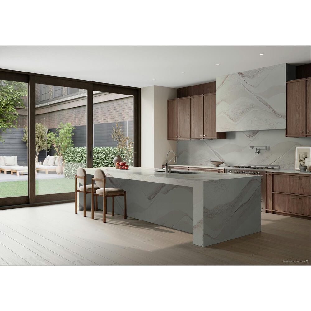 Cambria Luxury Hailey 3cm Quartz Countertop in White, , large