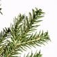 The Gerson Company 10" Pre-Lit Artificial Natural Cut Narrow Jackson Pine with White Lights in Green, , large
