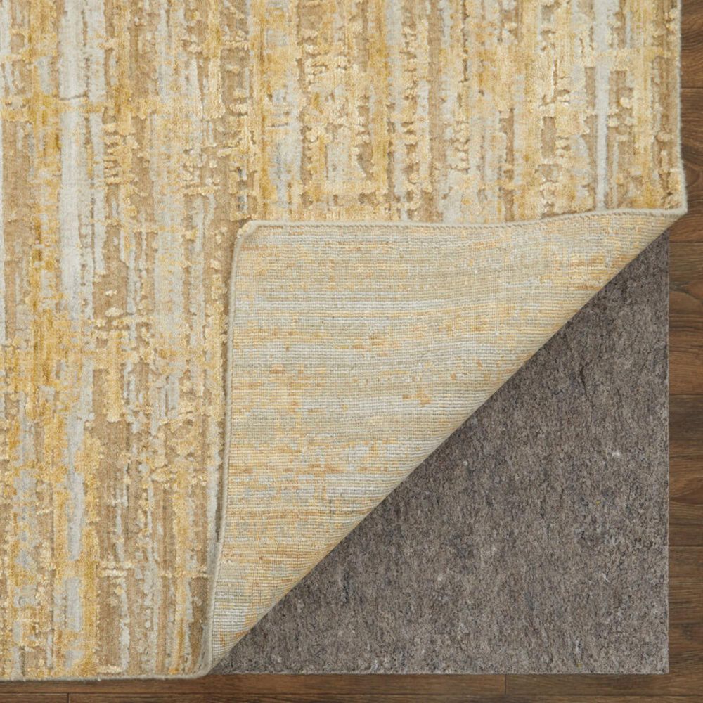 Feizy Eastfield 69FQF 2&#39; x 3&#39; Gold and Ivory Area Rug, , large