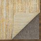 Feizy Eastfield 69FQF 2" x 3" Gold and Ivory Area Rug, , large