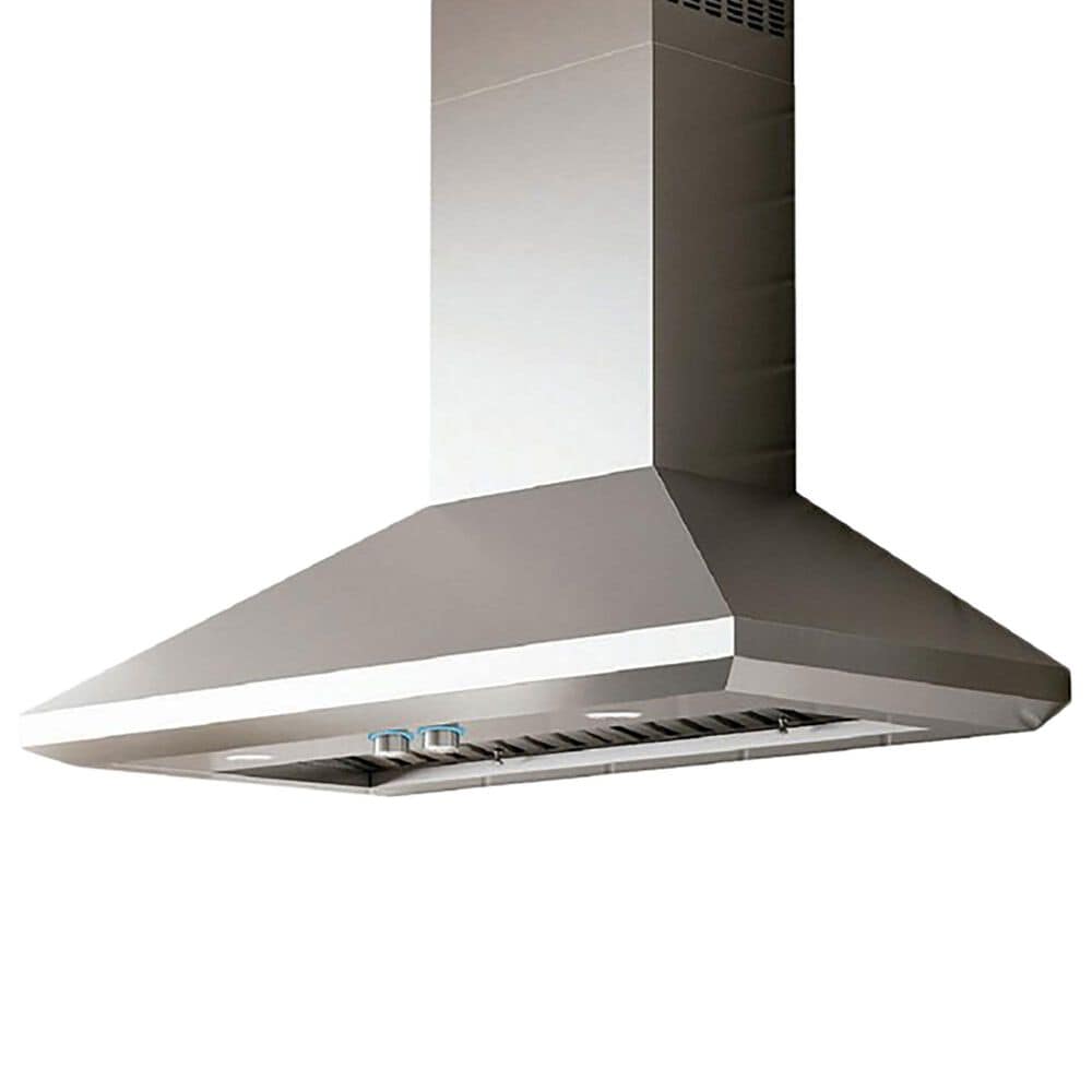 Elica Leone 36" Wall Mount Range Hood in Stainless Steel, , large