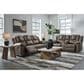 Ashley Lowilla Manual Reclining Sofa in Driftwood, , large