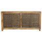 Jaipur Home Mid-Century Modern 4 Door Sideboard in Wood Finish, , large