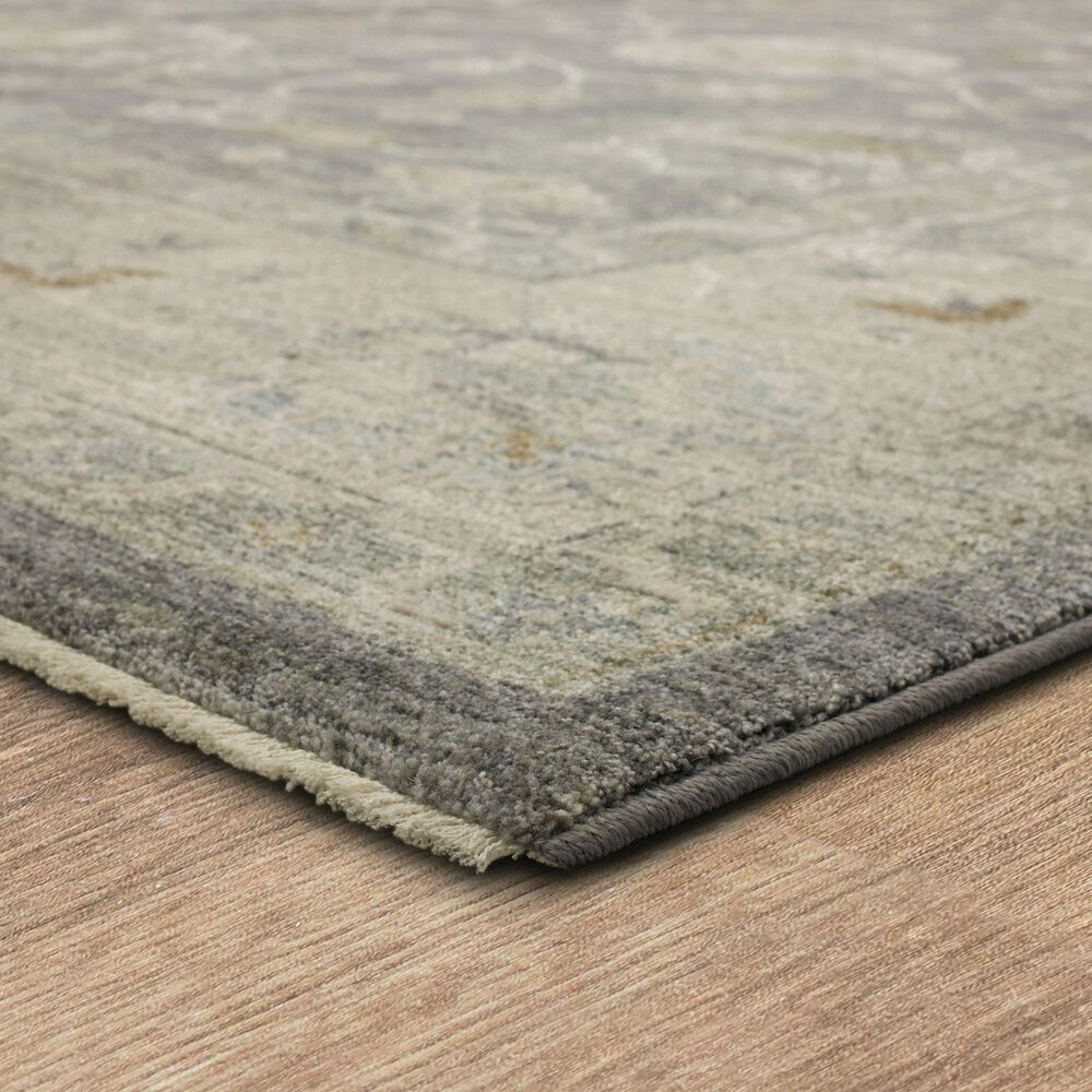Karastan Adalia Kahta 6&#39;7&quot; x 9&#39;6&quot; Dark Gray Area Rug, , large