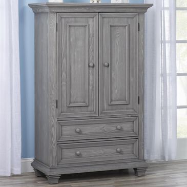Oxford Baby Westport Armoire in Dusk Gray, , large