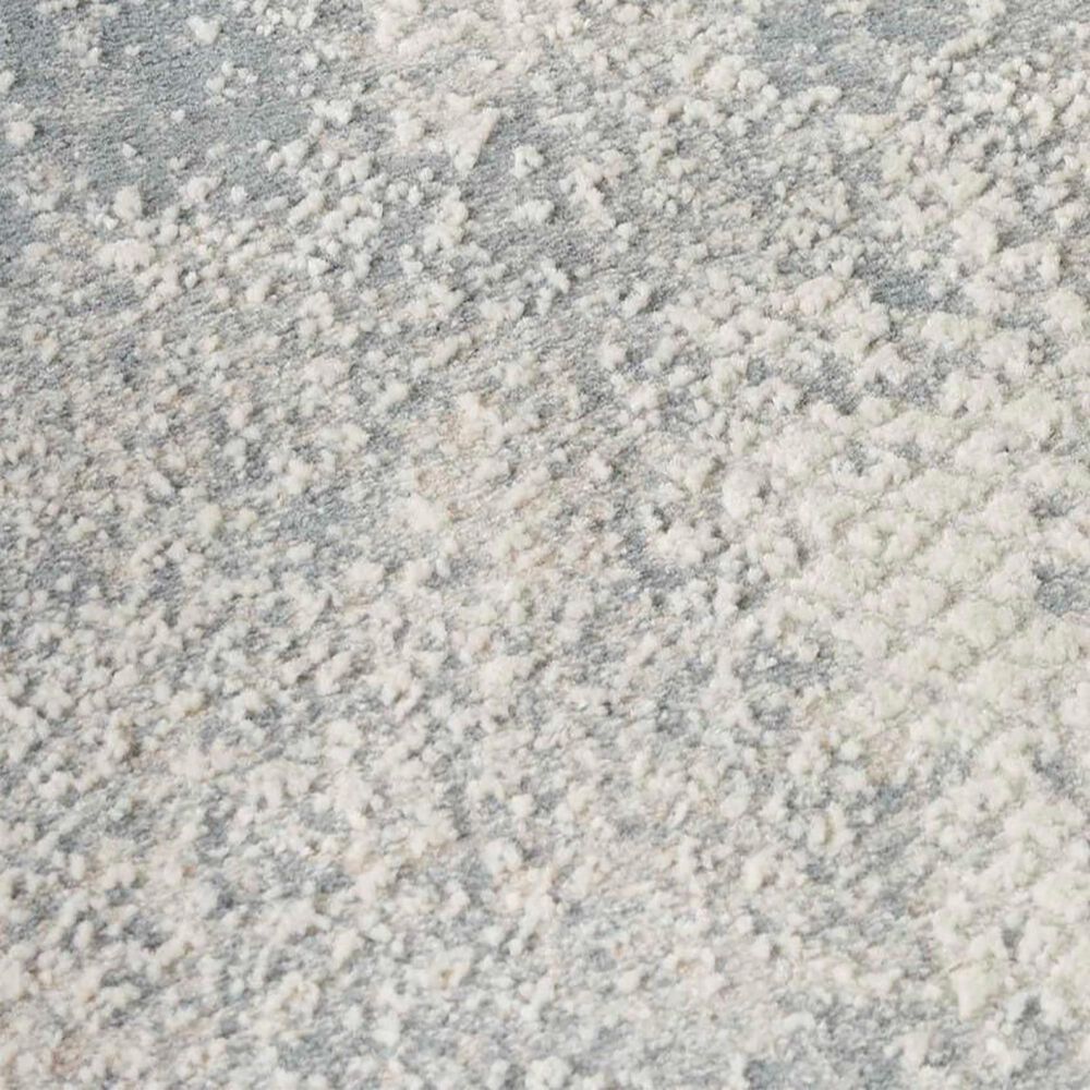 Nourison Exhale 5&#39;3&quot; x 7&#39;3&quot; Light Grey Area Rug, , large