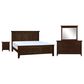 Fleming Furniture Co. Brentwood 4-Piece King Panel Bedroom Set in Walnut, , large