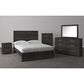 Ashley Belachime 5 Piece Queen Panel Bedroom Set in Dark Charcoal, , large