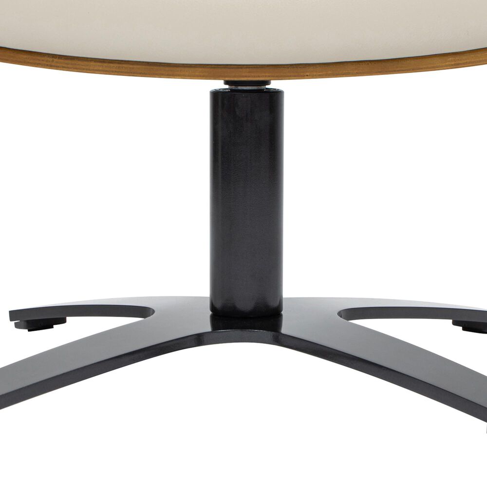 Jennifer Taylor Home Jovan Ottoman in Pastel Beige, , large