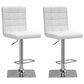 CorLiving Adjustable Bar Stool in White (Set of 2), , large