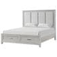 New Heritage Design Fiona 4-Piece King Bedroom Set in Mist Gray, , large