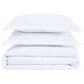 Pem America Cannon Solid 3-Piece King Duvet Cover Set in White, , large
