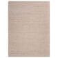 L&R Resources Bleached Naturals 9" x 12" Blush Area Rug, , large