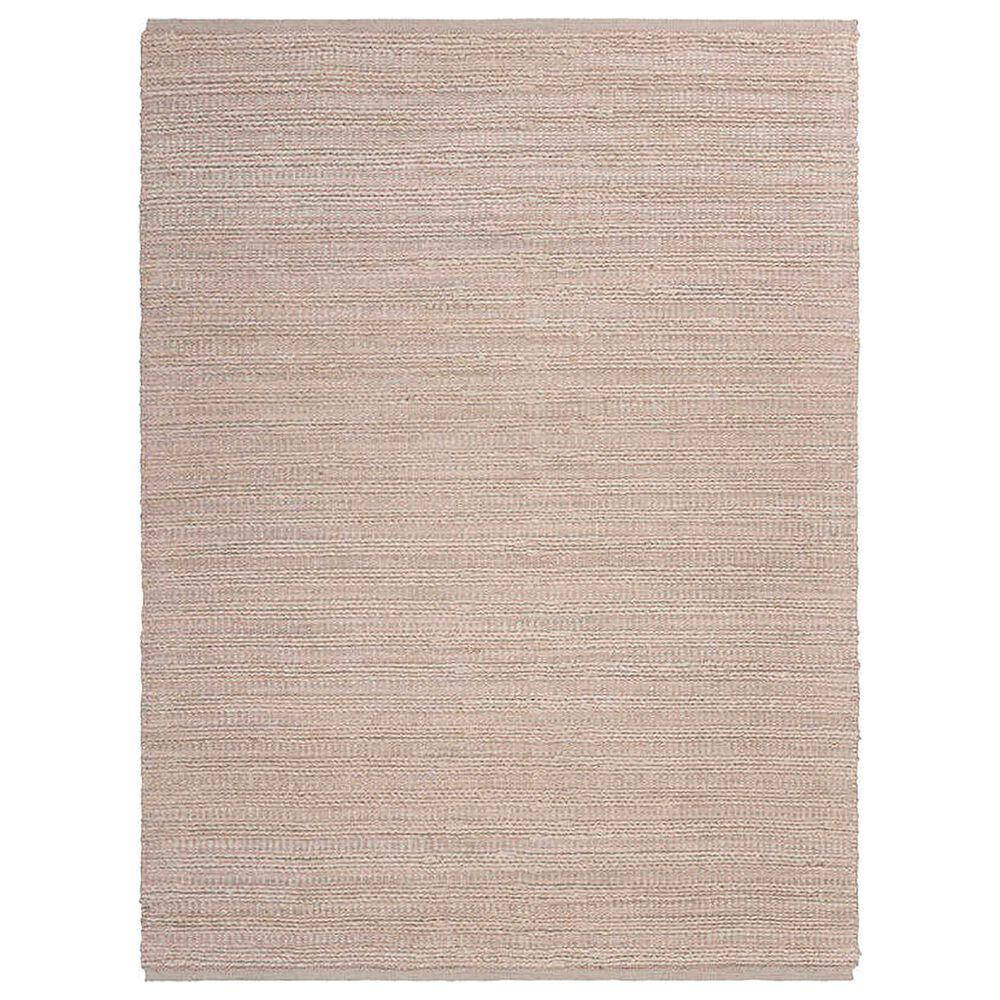 L&R Resources Bleached Naturals 9" x 12" Blush Area Rug, , large